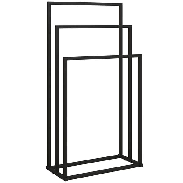 Pyyheteline 45x21,5x85 cm Musta Teräs