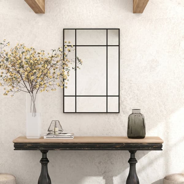 Vægspejl 90x2x60 cm sort , Star