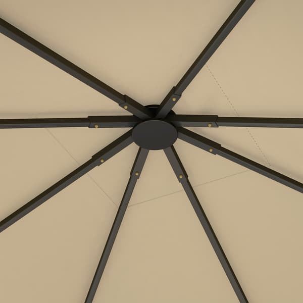 Paviljong Reservtak, 298x298 cm, Beige, Polyester