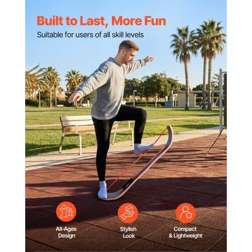 Balance Board PH-3 107x28x16,5 cm sort/orange