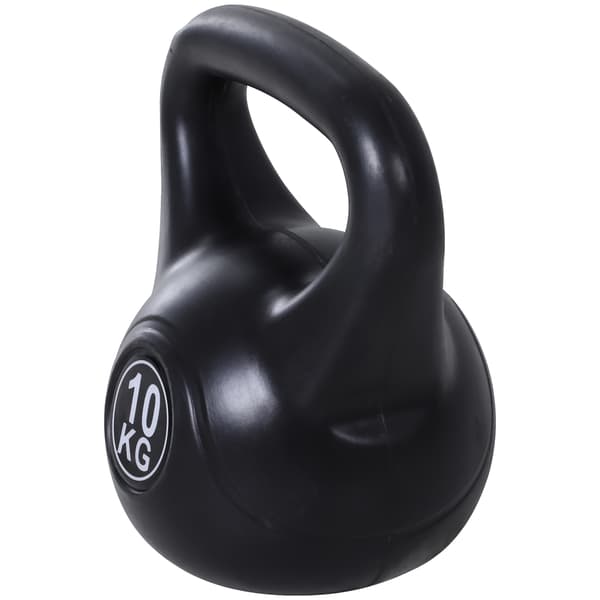 Kettlebell, 25x19x28 cm, Sort
