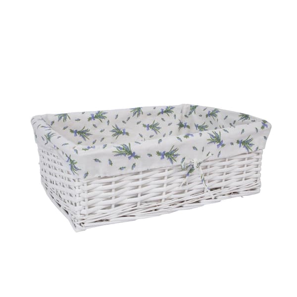 Kurv MAX-3 48x34x16 cm Hvid Pil