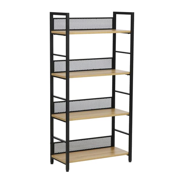 Hylde 60x28x121 cm Sort – 60x28xH121cm