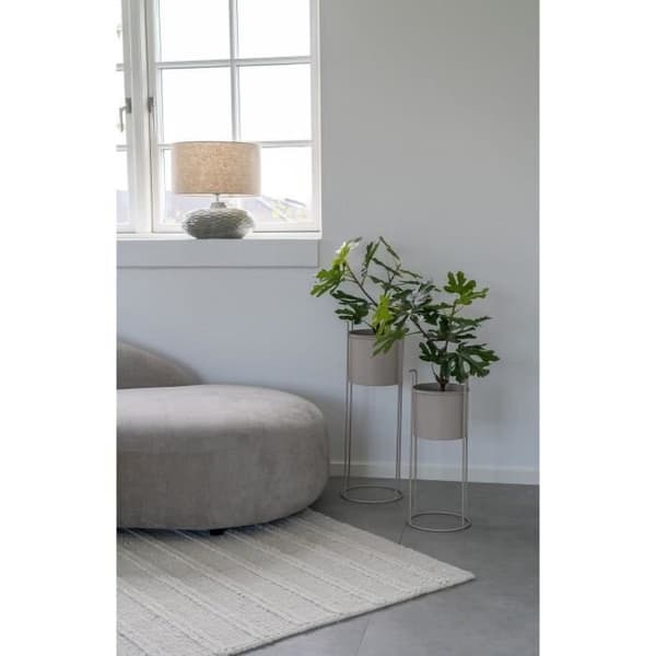 Planter, Rabo Blomkrukor Set om 2, Sand