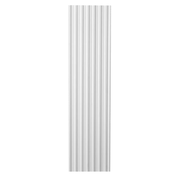 Vægpanel-sæt, 197x98 cm, Hvid, Polystyren