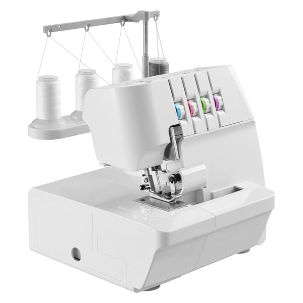 Overlock symaskin, 32x28x32 cm, vit