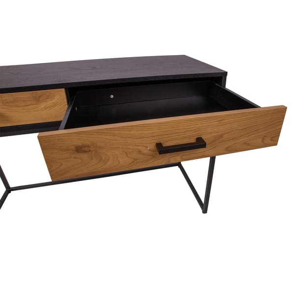 Skrivebord AMSTERDAM 120x50x79 cm sort