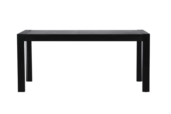 Spisebordsskyder 250x95x75 cm Sort Eg
