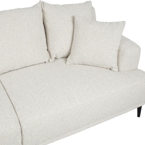 Sofa MAGNOLIA 220x96x76 cm lys beige