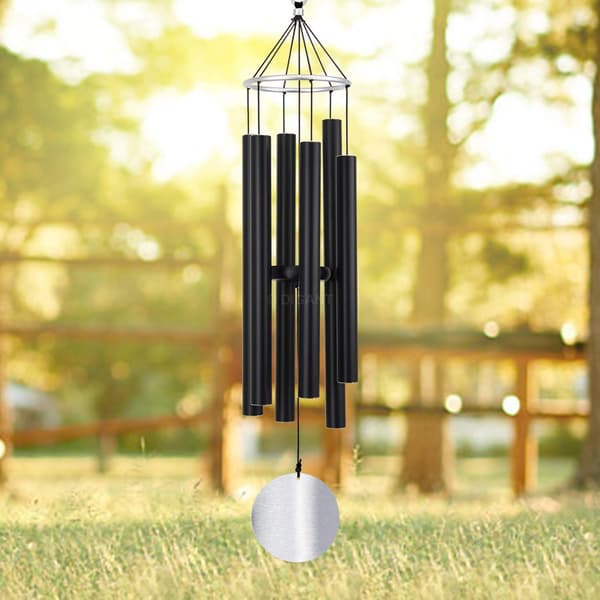 Vindspel Nature's Melody 99 cm Svart