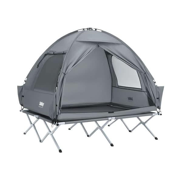 Teltta, OGS32-II-L-HG, 193x145x185 cm, Harmaa