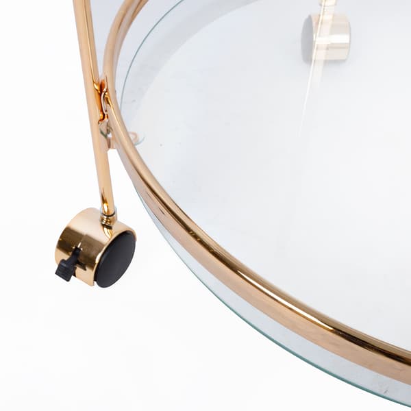Serveringsvogn 52x79 cm Guld