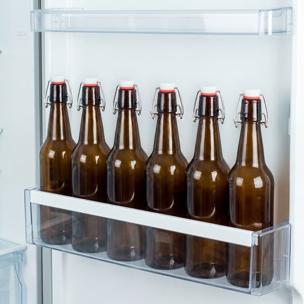 Glasflasker 20x6 cm Brun glas, Kodustaar