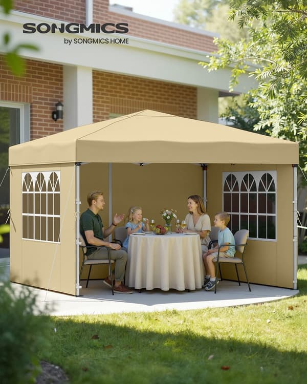 Pavillon 300x300x260 cm Beige