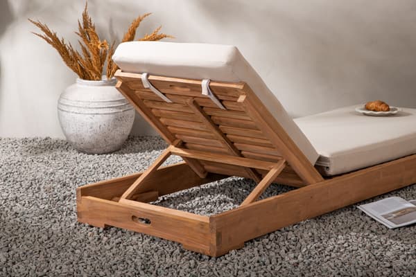 Solseng 70x126 cm Beige Teak