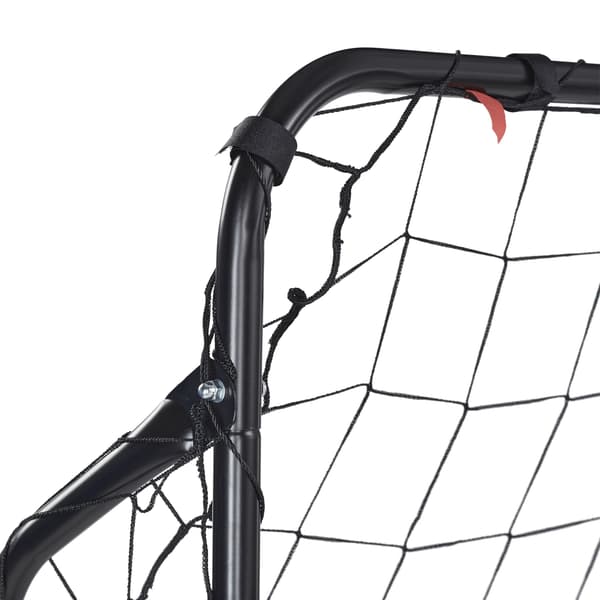 Fodboldmål, 153x217x75 cm, Sort, Kodustaar