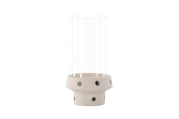 Lanterne Davida 15x29 cm Hvid