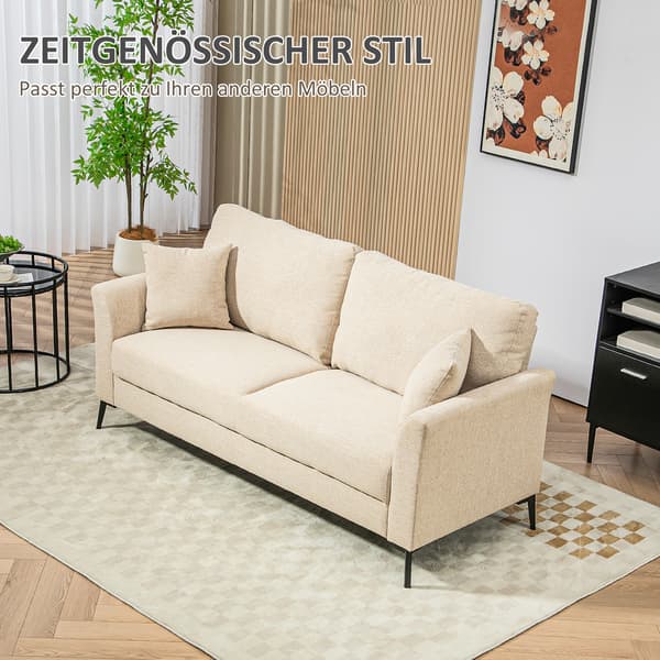 Sofa, 179x80x89 cm, Beige