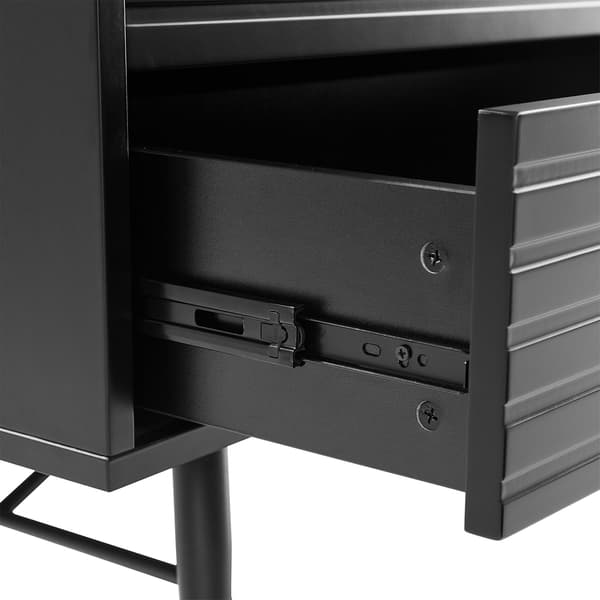 Sideboard PIXAR 80x40x90 cm svart