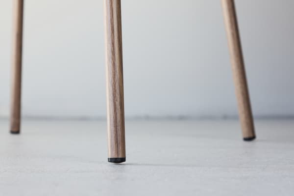 Spisestol Edina 2-pak Beige Velour Stål