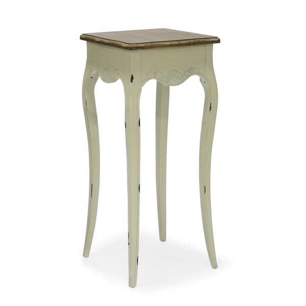 Blomsterristand 36x36x81 cm Hvid