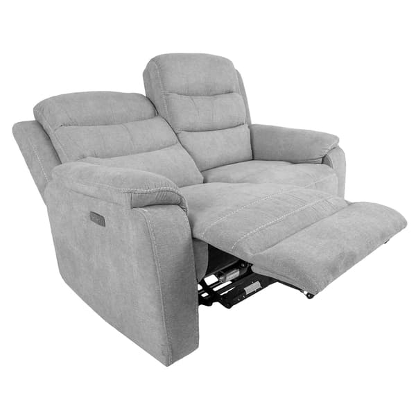 Lænestol Sofa MIMI 153x93x102 cm Lys Grå Stof
