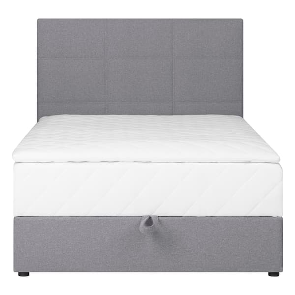 Continental seng LEVI 123x210x114,5 cm grå opbevaring