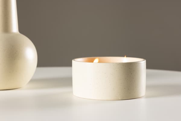 Duftlys Douglas 13x6 cm Beige