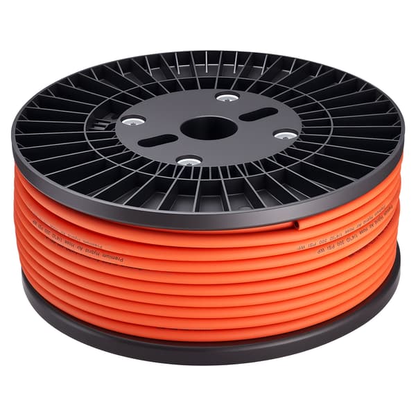 Luftslang, 6.35x76200 mm, Orange, Hybridmaterial