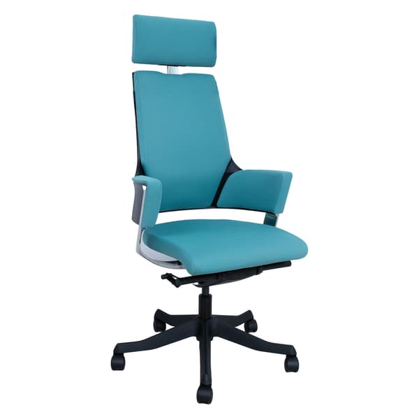 Kontorstol Delphi 70x70x117,5-133,5 cm Blå