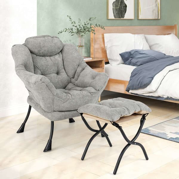 Loungeside Stol, 81x77x96 cm, Grå/Beige , Star