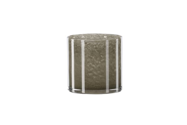 Lanterne, Glora, 12x12 cm, Grøn, Glas
