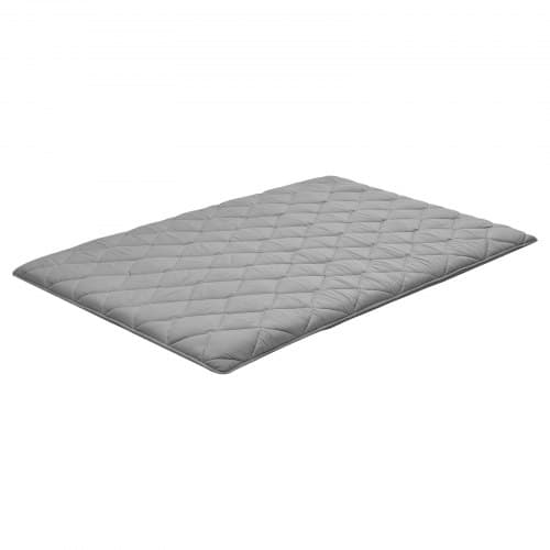 Tatami måtte, 203,2x137,2x8,9 cm, grå, foldbar