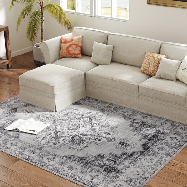 Matto 230x160 cm Harmaa Flanelli