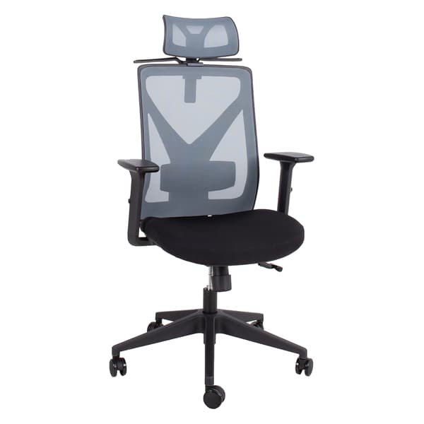 Kontorstol MIKE 64x65x115-125 cm Grå