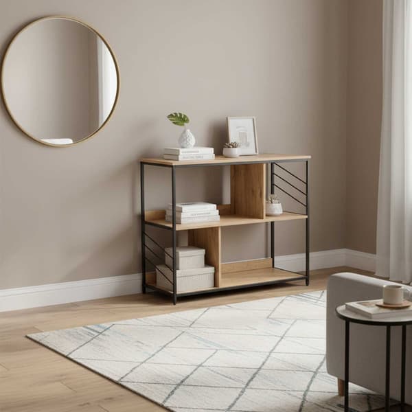 Hylde DIMITRA 100x40x83,5 cm sort