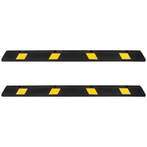 Parkeringsstopp, 184x16x11 cm, Gummi, Extra robust, Garageaccessoar