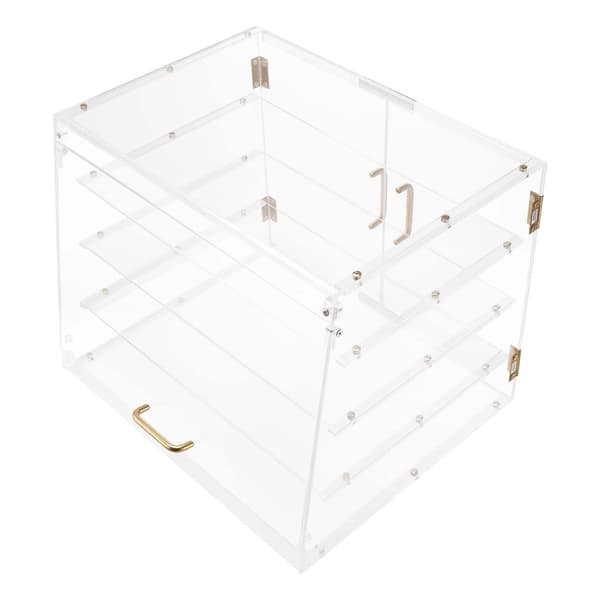 Bageridiskdisplay, 53x43,5x41,5 cm, Transparent, Akryl