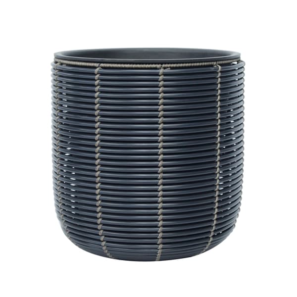 Planter 35x36 cm Sort Brun Flet