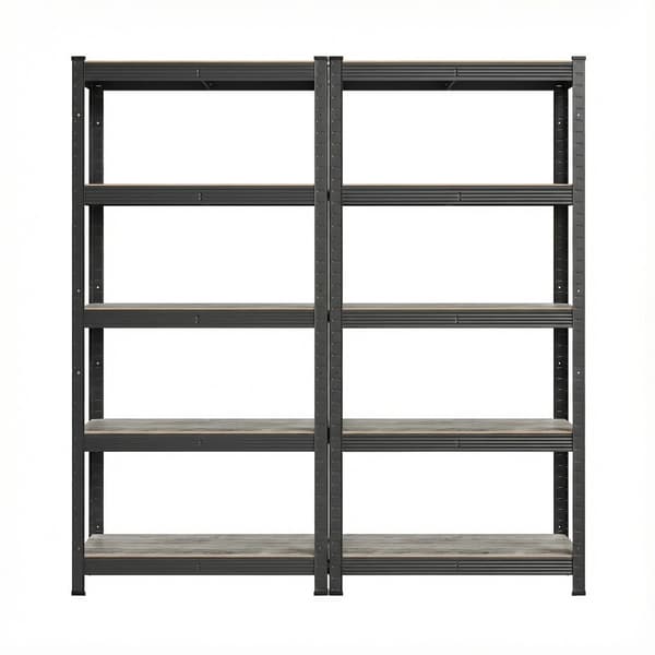 Stabil Hylla, 30x75x150 cm, Silver, Stålram