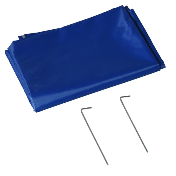 Strandparaply, 220x220 cm, Blå
