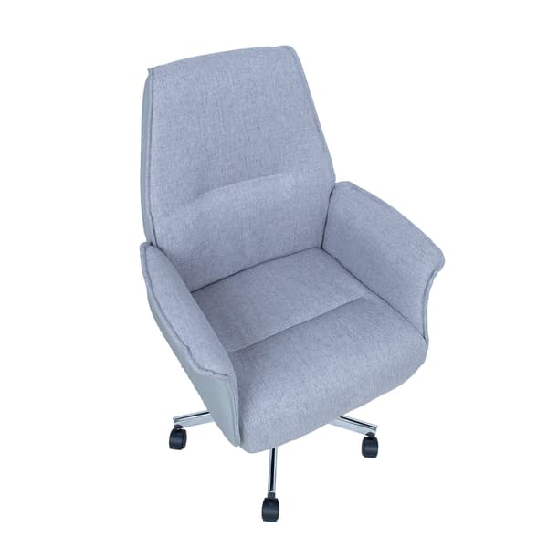 Kontorstol CADY 68x63x92-101 cm Grå
