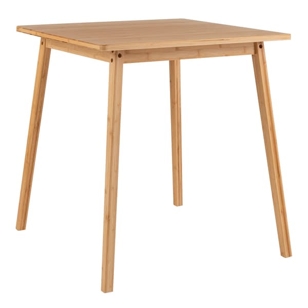 Ruokapöytä 70x70x75 cm luonnonvärinen