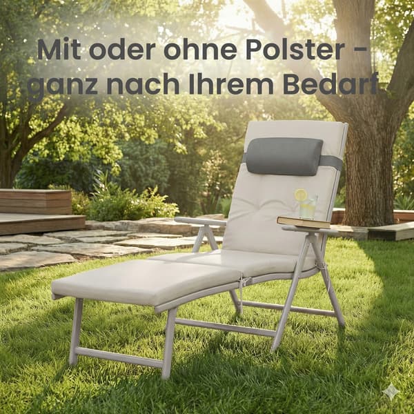 Solstol 58x183x97 cm Beige