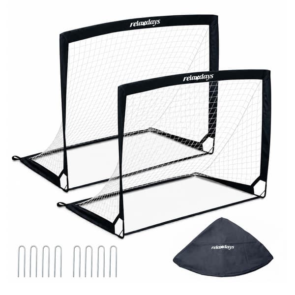 2-pack hopfällbara fotbollsmål, Kodustaar