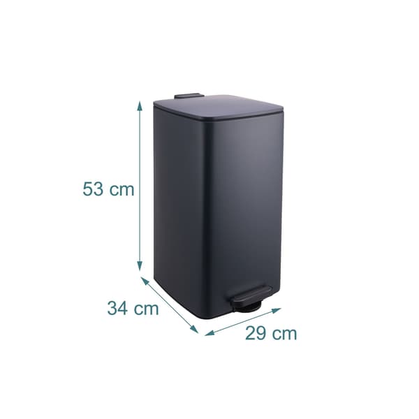 Køkkenaffaldsspand 30L sort, Kodustaar