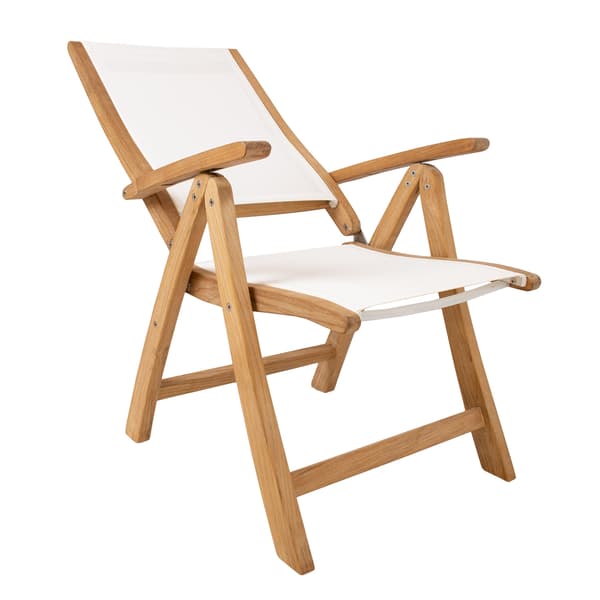 Stol BALI 60x70x110 cm Vit