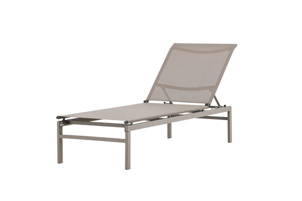 Aurinkotuoli Massimo 60x118 cm Beige Teräs