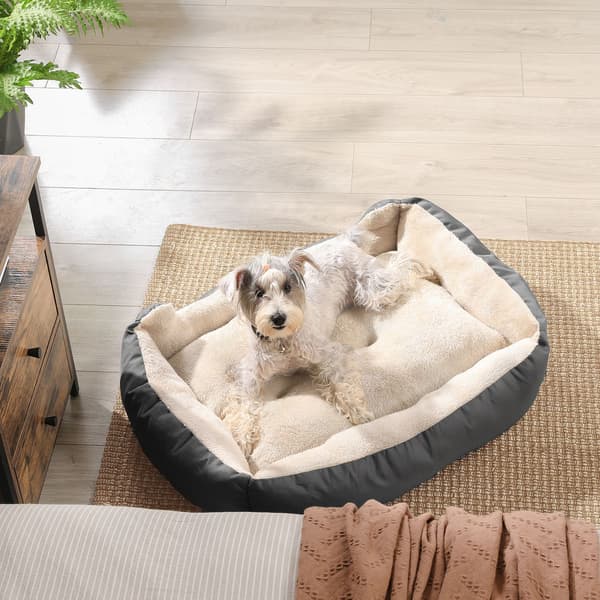 Koiranpeti, 90x70x21 cm, harmaa