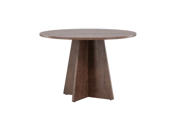 Spisebord, Bootcut, 110 cm, Brun, MDF